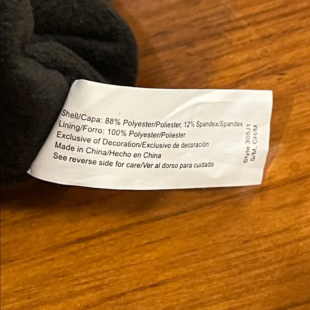 Isotoner Leopard Gloves Smart Dri Water Repellent Smart Torch Women’s Size S/M - Picture 8 of 8